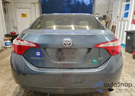 2015 Toyota Corolla L из США, поврежденный, VIN 2T1BURHE0FC294242